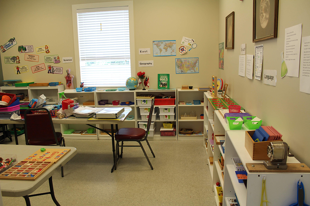 Early Elementary classroom.